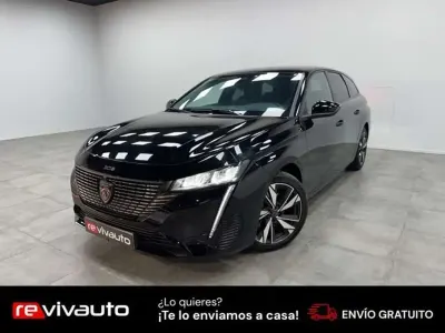 Usado Peugeot 308 SW Allure 131 CV (96 kW) 2022 Negro Familiar