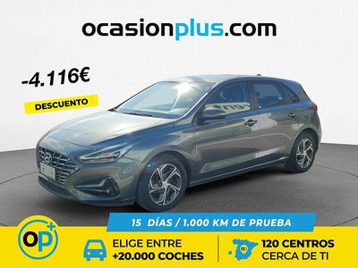 Usado Hyundai i30 120 CV (88 kW) 2022 Gris
