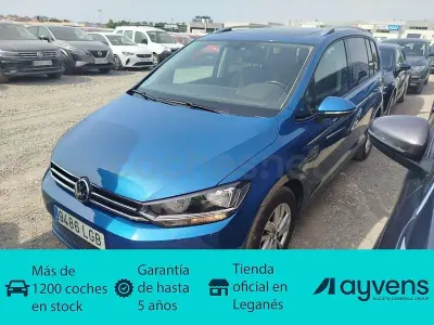 Usado VW Touran Advance 116 CV (85 kW) 2020 Azul Monovolumen