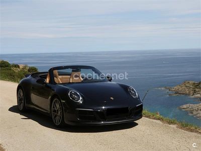 Negro Usado 2018 Porsche 911 Carrera 4 Cabriolet Descapotable | 130.000 €