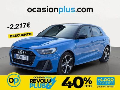 Usado Audi A1 S-Line 110 CV (80 kW) 2022 Azul SUV