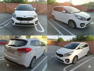 Usado Kia Carens 115 CV (84 kW) 2017 Blanco Monovolumen