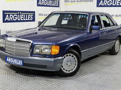 Usado Mercedes 300 SE 188 CV (138 kW) 1986 Azul Berlina