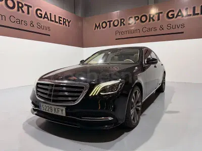 Usado Mercedes S560 469 CV (344 kW) 2018 Negro Berlina