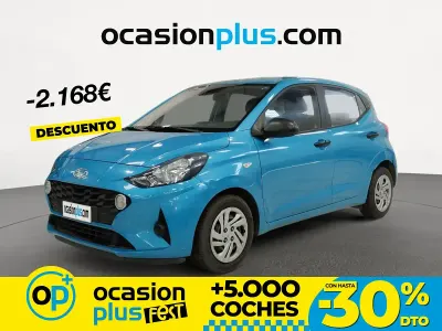 Usado Hyundai i10 67 CV (49 kW) 2022 Azul Utilitario