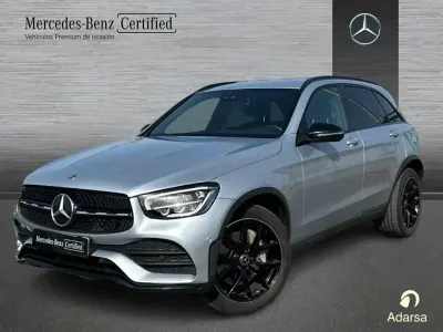 Usado Mercedes GLC220 194 CV (142 kW) 2022 Plata hightech SUV