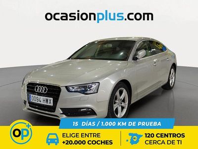 Usado Audi A5 Advanced 150 CV (110 kW) 2014 Gris Berlina