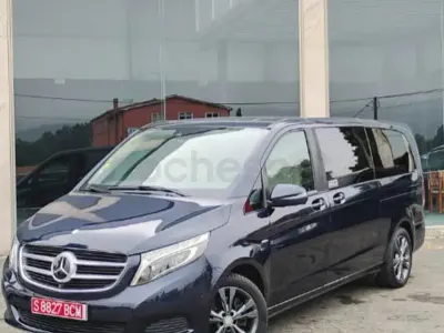 Usado Mercedes V250 Exclusive 204 CV (150 kW) 2018 Azul Monovolumen