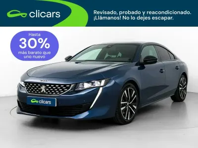 Usado Peugeot 508 GT 180 CV (132 kW) 2021 Azul Berlina