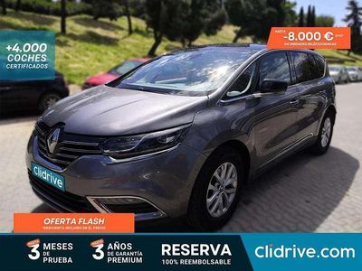 Usado Renault Espace Zen 131 CV (96 kW) 2016 Gris Monovolumen
