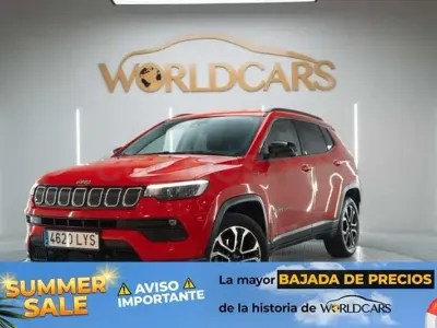 Usado Jeep Compass Limited 130 CV (95 kW) 2022 Rojo SUV