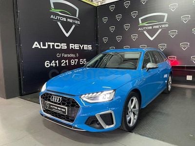 Azul Usado 2021 Audi A4 S-Line Familiar | 24.600 € (Precio justo)