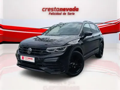 Usado VW Tiguan R-line 245 CV (180 kW) 2021 Negro SUV