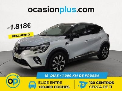 Usado Renault Captur Techno 90 CV (66 kW) 2023 Gris / plata SUV