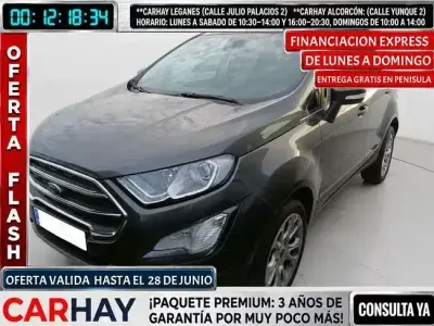 Usado Ford Ecosport Titanium 125 CV (91 kW) 2023 Gris SUV
