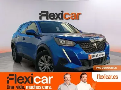 Usado Peugeot 2008 Active 101 CV (74 kW) 2020 Azul SUV