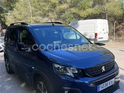Usado Peugeot Rifter GT-line 130 CV (95 kW) 2019 Azul Monovolumen