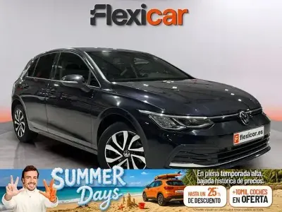 Usado VW Golf VII 115 CV (84 kW) 2021 Negro Utilitario