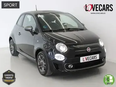 Usado Fiat 500S S 71 CV (52 kW) 2021 Negro Utilitario