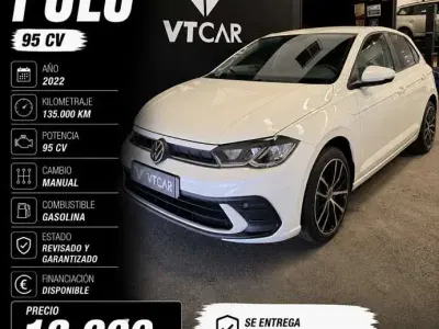 Usado VW Polo Advance 95 CV (69 kW) 2022 Blanco Utilitario