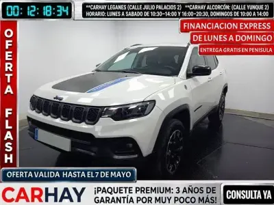 Occasion Jeep Compass Trailhawk 241 PK (177 kW) 2022 Wit SUV