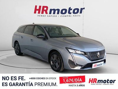 Usado Peugeot 308 Allure 131 CV (96 kW) 2023 Gris Familiar