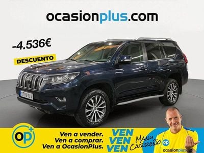 Begagnad Toyota Land Cruiser 177 HK (130 kW) 2018 Blå Pickup