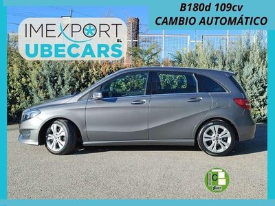 Usado Mercedes B180 109 CV (80 kW) 2017 Gris Monovolumen