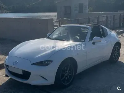 Usado Mazda MX5 132 CV (97 kW) 2019 Blanco Descapotable