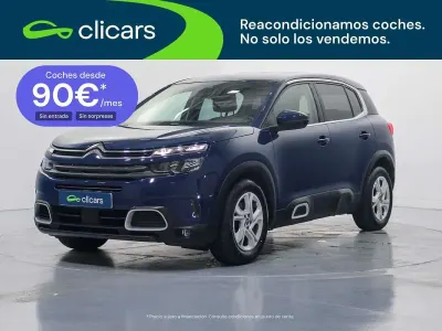 Usado Citroën C5 Aircross PureTech 131 CV (96 kW) 2020 Azul SUV