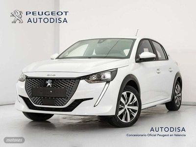 Usado Peugeot e-208 Active 100 kW (136 CV) 2021 Blanco Utilitario