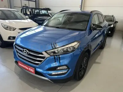 Usado Hyundai Tucson 115 CV (84 kW) 2017 Azul SUV