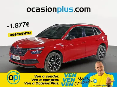 Usado Skoda Kamiq Monte Carlo 150 CV (110 kW) 2022 Rojo SUV