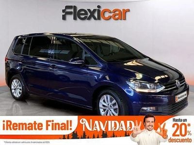 Azul Usado 2017 VW Touran Advance Monovolumen | 16.390 € (Precio justo)