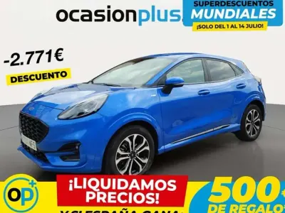 Usado Ford Puma ST-Line 125 CV (91 kW) 2023 Azul SUV