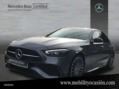 Usado Mercedes C200 204 CV (150 kW) 2021 Gris Berlina