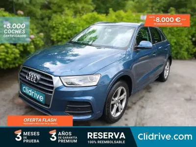 Usado Audi Q3 Premium 184 CV (135 kW) 2015 Azul SUV