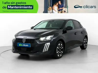 Usado Peugeot 208 Allure 110 CV (80 kW) 2025 Negro Utilitario