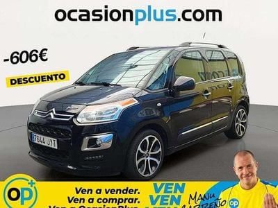 Usado Citroën C3 Picasso Feel 110 CV (80 kW) 2017 Negro Monovolumen