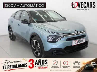 Usado Citroën C4 Feel 131 CV (96 kW) 2022 Azul Utilitario