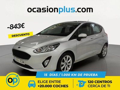 Gris Usado 2017 Ford Fiesta Trend+ | 11.390 € (Precio justo)
