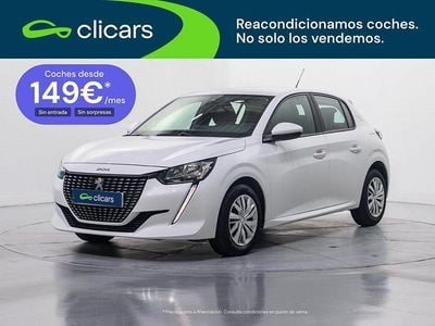 Usado Peugeot 208 Active 100 CV (73 kW) 2021 Blanco Utilitario