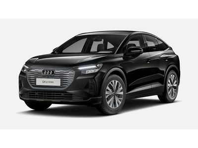 Negro mito Usado 2025 Audi Q4 Sportback e-tron S-Line SUV | 48.900 €