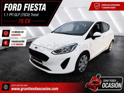 Usado Ford Fiesta Trend 75 CV (55 kW) 2019 Blanco Utilitario