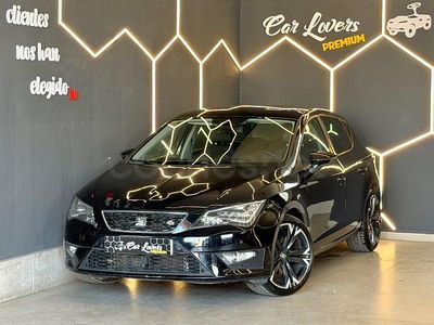 Usado Seat Leon FR 150 CV (110 kW) 2014 Negro Berlina