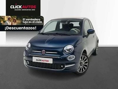 Usado Fiat 500 Dolcevita 71 CV (52 kW) 2023 Azul Descapotable