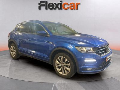 Usado VW T-Roc R-line 150 CV (110 kW) 2022 Azul SUV