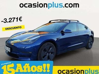 Azul Usado 2022 Tesla Model 3 Berlina | 32.719 € (Precio justo)