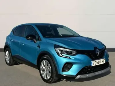 Usado Renault Captur Intens 91 CV (66 kW) 2021 Azul SUV