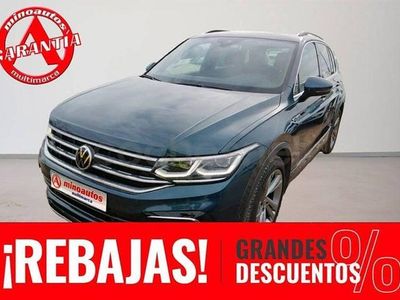 Usado VW Tiguan R-line 150 CV (110 kW) 2021 Azul SUV
